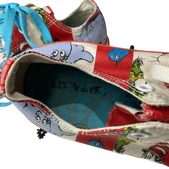 Converse Dr Seuss Sneakers Size 5.5 Men’s 7.5 Women’s - Picture 6 of 9